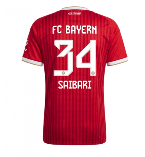 Bayern Munich Ismael Saibari #34 Heimtrikot Frauen 2026-27 Kurzarm Bayern Munich Ismael Saibari #34 Heimtrikot Frauen 2026-27 Kurzarm