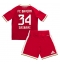 Bayern Munich Ismael Saibari #34 Heimtrikot Kinder 2026-27 Kurzarm (+ kurze hosen)