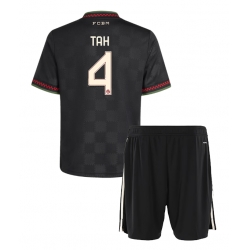 Bayern Munich Jonathan Tah #4 3rd trikot Kinder 2025-26 Kurzarm (+ kurze hosen)
