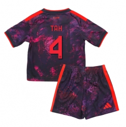 Bayern Munich Jonathan Tah #4 3rd trikot Kinder 2026-27 Kurzarm (+ kurze hosen)
