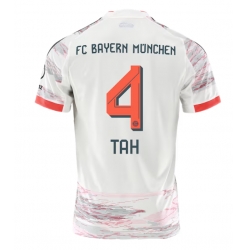 Bayern Munich Jonathan Tah #4 Auswärtstrikot 2025-26 Kurzarm