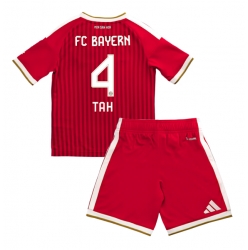 Bayern Munich Jonathan Tah #4 Heimtrikot Kinder 2026-27 Kurzarm (+ kurze hosen)