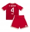 Bayern Munich Jonathan Tah #4 Heimtrikot Kinder 2026-27 Kurzarm (+ kurze hosen)