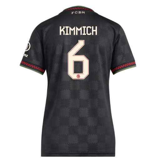 Bayern Munich Joshua Kimmich #6 3rd trikot Frauen 2025-26 Kurzarm Bayern Munich Joshua Kimmich #6 3rd trikot Frauen 2025-26 Kurzarm