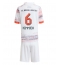 Bayern Munich Joshua Kimmich #6 Auswärtstrikot Kinder 2025-26 Kurzarm (+ kurze hosen)