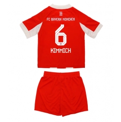 Bayern Munich Joshua Kimmich #6 Heimtrikot Kinder 2025-26 Kurzarm (+ kurze hosen)