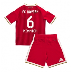 Bayern Munich Joshua Kimmich #6 Heimtrikot Kinder 2026-27 Kurzarm (+ kurze hosen)