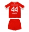 Bayern Munich Josip Stanisic #44 Heimtrikot Kinder 2025-26 Kurzarm (+ kurze hosen)