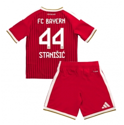 Bayern Munich Josip Stanisic #44 Heimtrikot Kinder 2026-27 Kurzarm (+ kurze hosen)