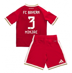 Bayern Munich Kim Min-jae #3 Heimtrikot Kinder 2026-27 Kurzarm (+ kurze hosen)
