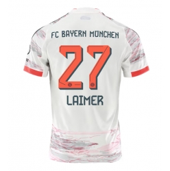 Bayern Munich Konrad Laimer #27 Auswärtstrikot 2025-26 Kurzarm
