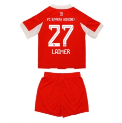 Bayern Munich Konrad Laimer #27 Heimtrikot Kinder 2025-26 Kurzarm (+ kurze hosen)