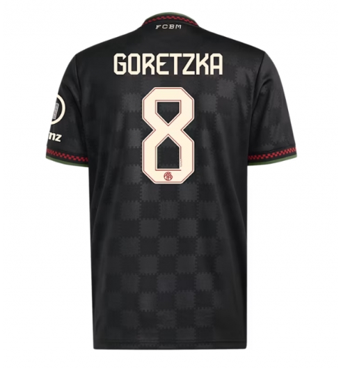 Bayern Munich Leon Goretzka #8 3rd trikot 2025-26 Kurzarm Bayern Munich Leon Goretzka #8 3rd trikot 2025-26 Kurzarm