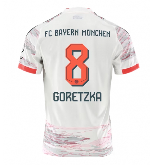 Bayern Munich Leon Goretzka #8 Auswärtstrikot 2025-26 Kurzarm Bayern Munich Leon Goretzka #8 Auswärtstrikot 2025-26 Kurzarm
