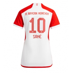 Bayern Munich Leroy Sane #10 Heimtrikot Frauen 2023-24 Kurzarm