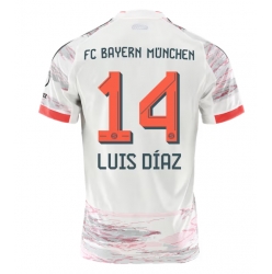 Bayern Munich Luis Diaz #14 Auswärtstrikot 2025-26 Kurzarm