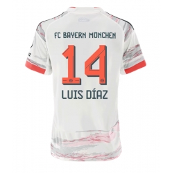 Bayern Munich Luis Diaz #14 Auswärtstrikot Frauen 2025-26 Kurzarm