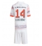 Bayern Munich Luis Diaz #14 Auswärtstrikot Kinder 2025-26 Kurzarm (+ kurze hosen)