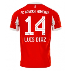 Bayern Munich Luis Diaz #14 Heimtrikot 2025-26 Kurzarm