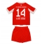 Bayern Munich Luis Diaz #14 Heimtrikot Kinder 2025-26 Kurzarm (+ kurze hosen)