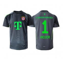 Bayern Munich Manuel Neuer #1 Torwart Auswärtstrikot 2025-26 Kurzarm