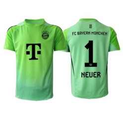Bayern Munich Manuel Neuer #1 Torwart Heimtrikot 2025-26 Kurzarm
