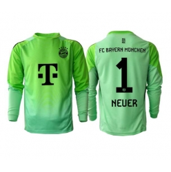 Bayern Munich Manuel Neuer #1 Torwart Heimtrikot 2025-26 Langarm