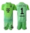 Bayern Munich Manuel Neuer #1 Torwart Heimtrikot Kinder 2025-26 Kurzarm (+ kurze hosen)
