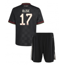 Bayern Munich Michael Olise #17 3rd trikot Kinder 2025-26 Kurzarm (+ kurze hosen)