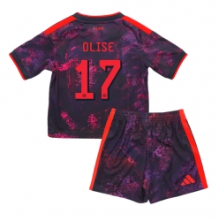 Bayern Munich Michael Olise #17 3rd trikot Kinder 2026-27 Kurzarm (+ kurze hosen)