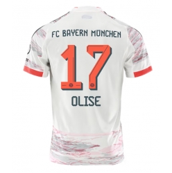 Bayern Munich Michael Olise #17 Auswärtstrikot 2025-26 Kurzarm