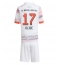 Bayern Munich Michael Olise #17 Auswärtstrikot Kinder 2025-26 Kurzarm (+ kurze hosen)