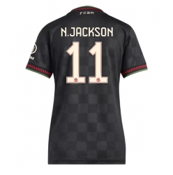 Bayern Munich Nicolas Jackson #11 3rd trikot Frauen 2025-26 Kurzarm