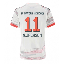 Bayern Munich Nicolas Jackson #11 Auswärtstrikot Frauen 2025-26 Kurzarm