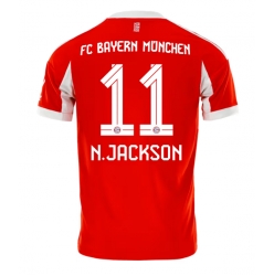 Bayern Munich Nicolas Jackson #11 Heimtrikot 2025-26 Kurzarm