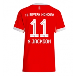 Bayern Munich Nicolas Jackson #11 Heimtrikot Frauen 2025-26 Kurzarm
