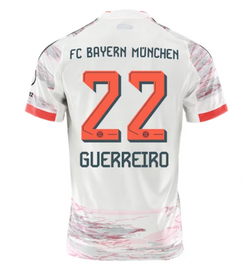 Bayern Munich Raphael Guerreiro #22 Auswärtstrikot 2025-26 Kurzarm Bayern Munich Raphael Guerreiro #22 Auswärtstrikot 2025-26 Kurzarm