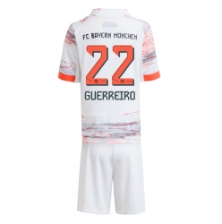 Bayern Munich Raphael Guerreiro #22 Auswärtstrikot Kinder 2025-26 Kurzarm (+ kurze hosen)