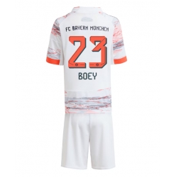 Bayern Munich Sacha Boey #23 Auswärtstrikot Kinder 2025-26 Kurzarm (+ kurze hosen)