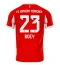 Bayern Munich Sacha Boey #23 Heimtrikot 2025-26 Kurzarm
