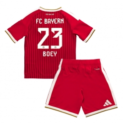 Bayern Munich Sacha Boey #23 Heimtrikot Kinder 2026-27 Kurzarm (+ kurze hosen)