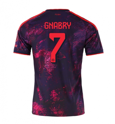 Bayern Munich Serge Gnabry #7 3rd trikot 2026-27 Kurzarm Bayern Munich Serge Gnabry #7 3rd trikot 2026-27 Kurzarm