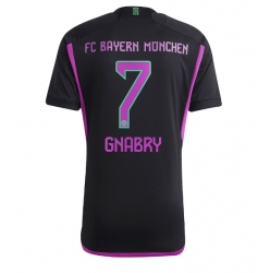 Bayern Munich Serge Gnabry #7 Auswärtstrikot 2023-24 Kurzarm