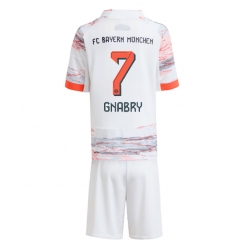 Bayern Munich Serge Gnabry #7 Auswärtstrikot Kinder 2025-26 Kurzarm (+ kurze hosen)