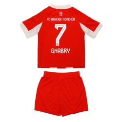 Bayern Munich Serge Gnabry #7 Heimtrikot Kinder 2025-26 Kurzarm (+ kurze hosen)