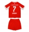 Bayern Munich Serge Gnabry #7 Heimtrikot Kinder 2025-26 Kurzarm (+ kurze hosen)
