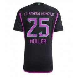 Bayern Munich Thomas Muller #25 Auswärtstrikot 2023-24 Kurzarm