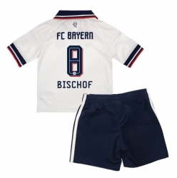 Bayern Munich Tom Bischof #8 Auswärtstrikot Kinder 2026-27 Kurzarm (+ kurze hosen)