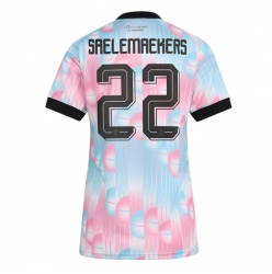 Belgien Alexis Saelemaekers #22 Auswärtstrikot Frauen WM 2026 Kurzarm
