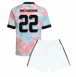 Belgien Alexis Saelemaekers #22 Auswärtstrikot Kinder WM 2026 Kurzarm (+ kurze hosen)